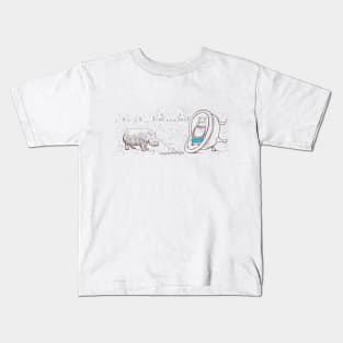 Hipster the Hippo Kids T-Shirt